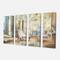 Designart - French Boudoir Bath I - Traditional Bathroom Premium Canvas Wall Art
